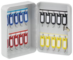 standard fixed hook key cabinet system 20